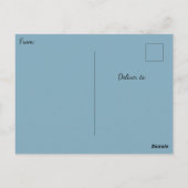 Prachtige kleurrijke pauw, art deco stijl briefkaart (Achterkant)