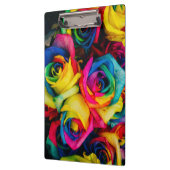 Prachtige kleurrijke rozen klembord (Links)