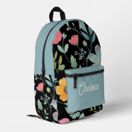 Prachtige kleurrijke rugzak, een van een soort bedrukte rugzak