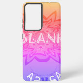 Prachtige kleurrijke schaduwen van het ontwerp van samsung galaxy hoesje (Achterkant)