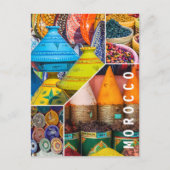 Prachtige kleurrijke schoonheid van Marrakech Brie Briefkaart (Voorkant)