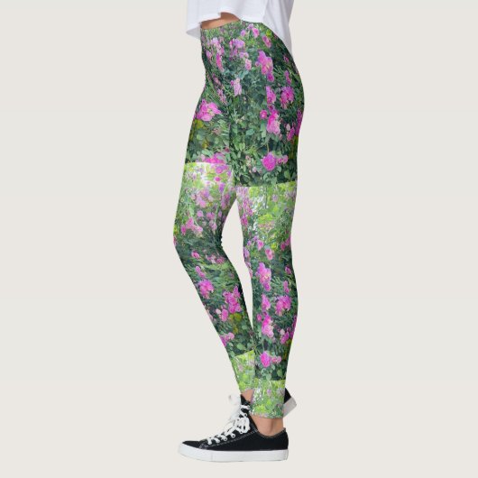 Prachtige kleurrijke ventilator leggings (Links)