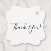 Prachtige kleurrijke vlinderprint bedankjes labels (Achterkant)