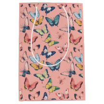 Prachtige kleurrijke vlinderprint