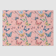 Prachtige kleurrijke vlinderprint