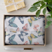 Prachtige kleurrijke vlinderprint tissuepapier (Geschenk)