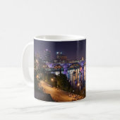 Prachtige Knoxville Tennessee Panoramamic Skyline Koffiemok (Voorkant links)