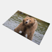 Prachtige kodiak-bruine beer deurmat (Schuin)