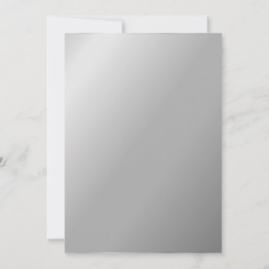 Prachtige, koele zilveren sprankelende kerst kaart (Achterkant)