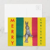 Prachtige konijn Kingston Jamaica Feestdagenkaart (Voorkant / Achterkant)