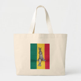 Prachtige konijn Kingston Jamaica Grote Tote Bag