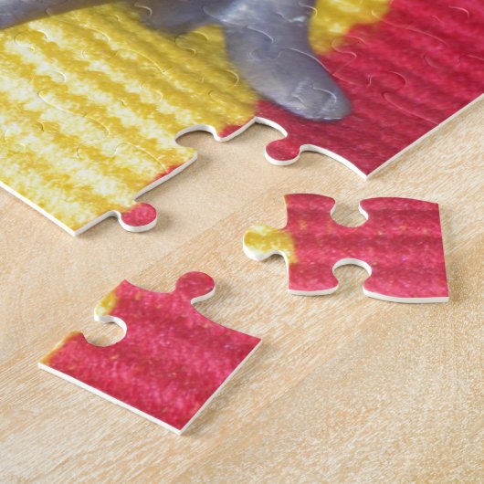 Prachtige konijn Kingston Jamaica Legpuzzel (Zijkant)