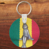 Prachtige konijn Kingston Jamaica Sleutelhanger (Voorkant)