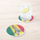 Prachtige konijn Kingston Jamaica Zandsteen Onderzetter (Zijkant)