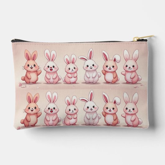 Prachtige konijntjes etui (Achterkant)