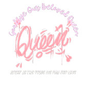 prachtige koningin t-shirt