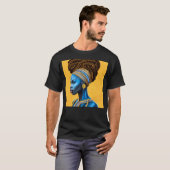 Prachtige koningin van Pluto. T-shirt (Voorkant volledig)