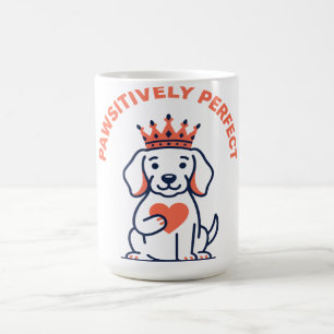 Prachtige Koninklijke Hondenkinderkamer Decoratie Koffiemok