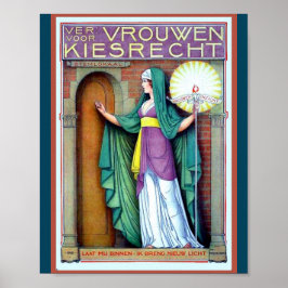 Prachtige  kopie van de Nederlandse overvloed voor Poster