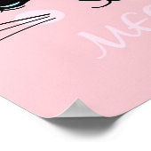 Prachtige ktische kat-kant-en-klaar, Kat-lover-cad Poster (Hoek)