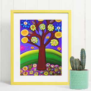 Prachtige Kunst Contact houden Poster