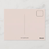 Prachtige kunst Nieuwe Franse champagne Briefkaart (Achterkant)