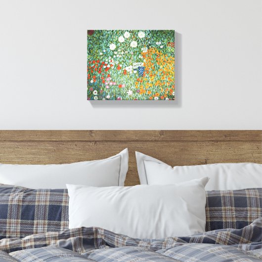 Prachtige kunst van Claude Manet, Frans genie Canvas Afdruk (Insitu (Slaapkamer))