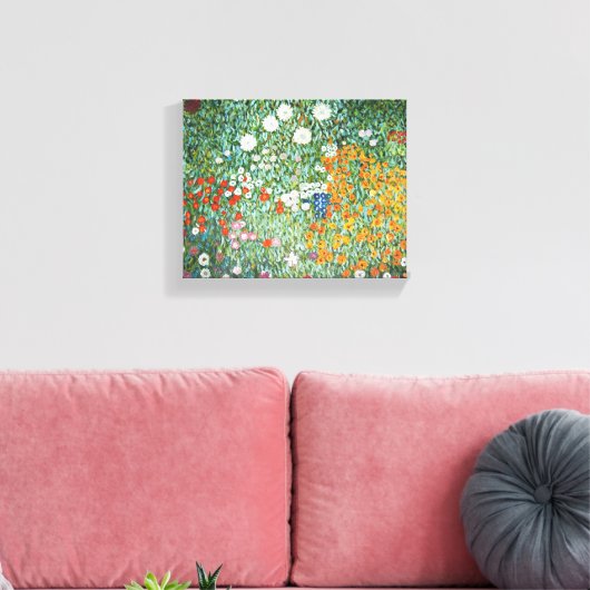 Prachtige kunst van Claude Manet, Frans genie Canvas Afdruk (Insitu (Woonkamer))