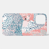 Prachtige kunstluipaard naadloos patroon, abstract Case-Mate iPhone case (Achterkant (horizontaal))