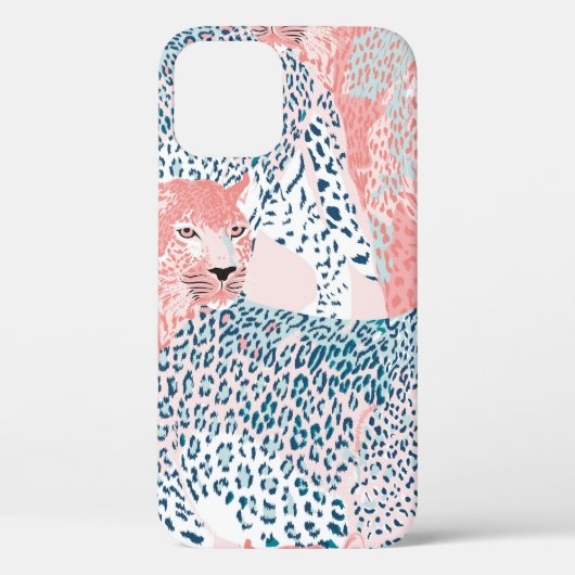 Prachtige kunstluipaard naadloos patroon, abstract Case-Mate iPhone case (Achterkant)