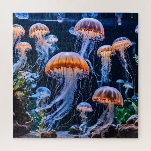 Prachtige kwal legpuzzel (Verticaal)