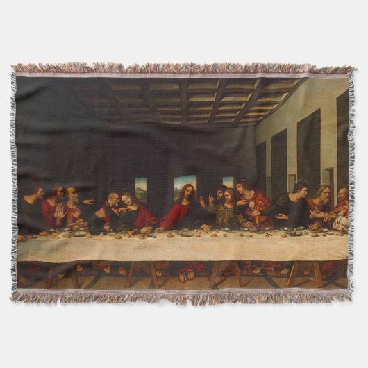 Prachtige Laatste Avondmaal Kunst Deken (Voorkant)