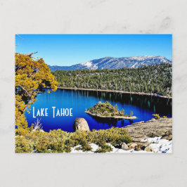 Prachtige Lake Tahoe ansichtkaart Briefkaart
