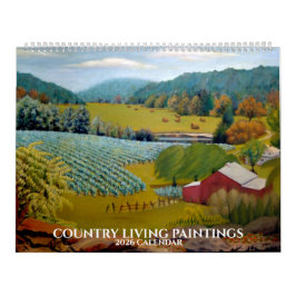 Prachtige landelijke leefkalender kalender