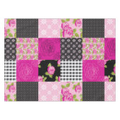 Prachtige landpatchworkquilt tafelkleed (Voorkant (Horizontaal))