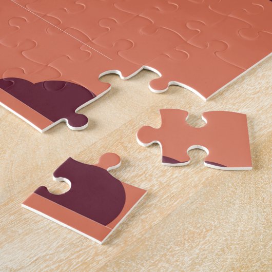 Prachtige landschap set legpuzzel (Zijkant)