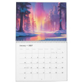 Prachtige landschappen Fantasy Art Kalender (Jan 2027)