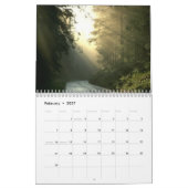 Prachtige landschappen van de wereld kalender (Feb 2027)
