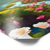 Prachtige landschapsfoto vergroting foto afdruk (Hoek)