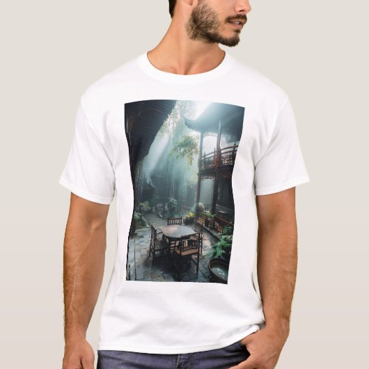 Prachtige Landschapsfotografie T-shirt (Voorkant)