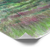 Prachtige landschapskunst Trekt kunst af Poster (Hoek)