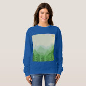 Prachtige landschapsschilderkunst trui (Voorkant volledig)