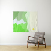 Prachtige landschapsschilderkunst wandkleed (In Situ (horizontaal))
