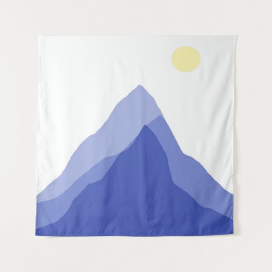 Prachtige landschapsschilderkunst wandkleed (Voorkant)