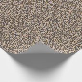 Prachtige laptop met kerstcadeautjes met luipaard cadeaupapier (Hoek)