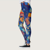 Prachtige Leggings met een bloementhema (Links)