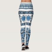 Prachtige Leggings van het winterthema! (Achterkant)
