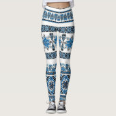 Prachtige Leggings van het winterthema! (Voorkant)