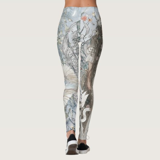 Prachtige Leggings van Winter Fairy (Achterkant)