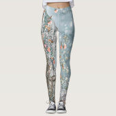 Prachtige Leggings van Winter Fairy (Voorkant)
